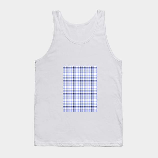 Pale Blue Tartan Tank Top by downundershooter